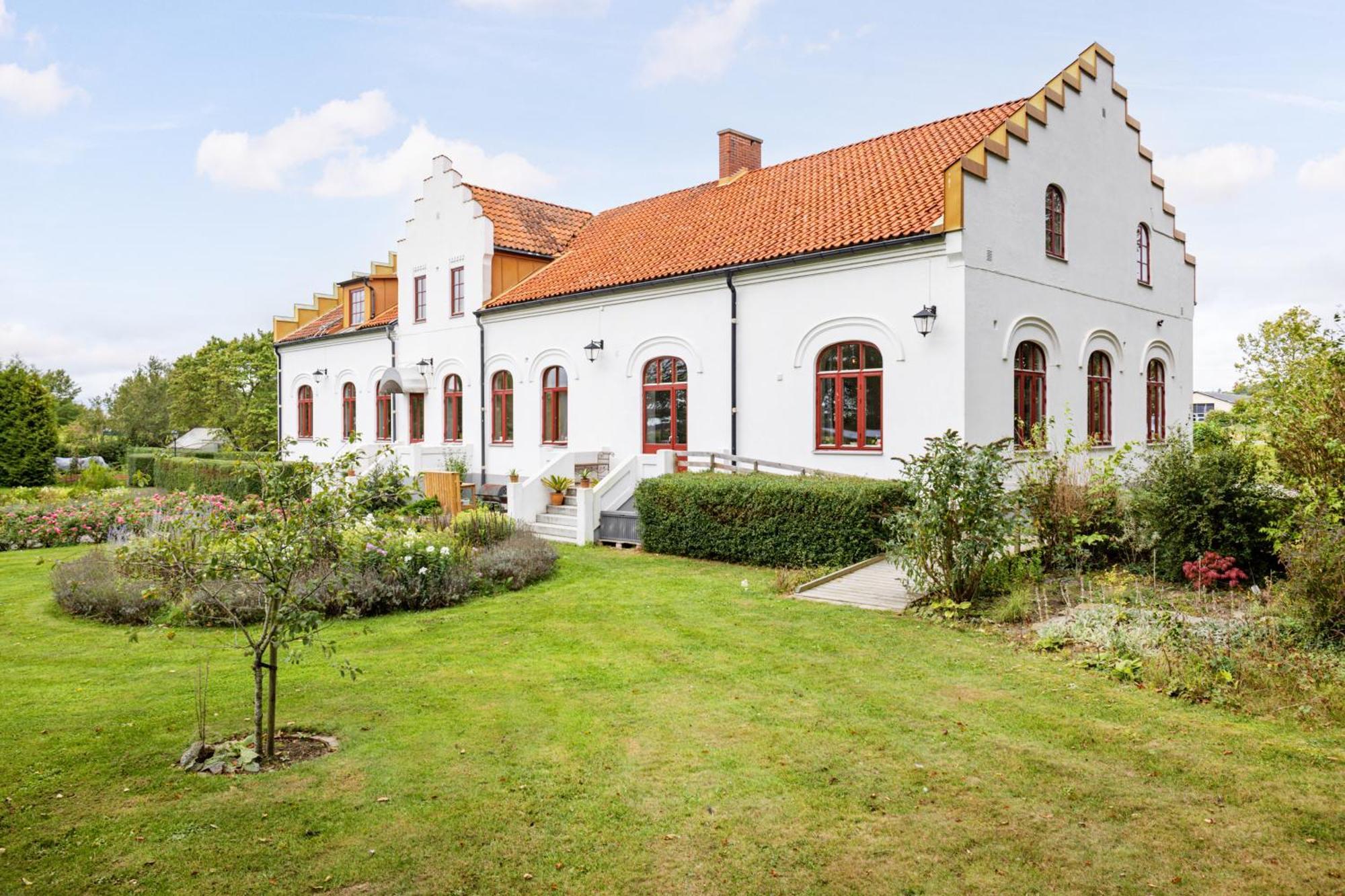 Vita Huset Pa Oesterlen Gärsnäs エクステリア 写真